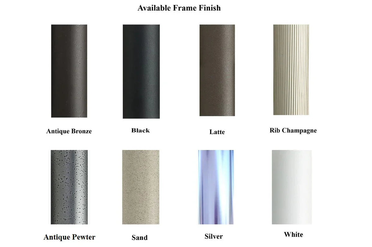 Galtech frame finishes