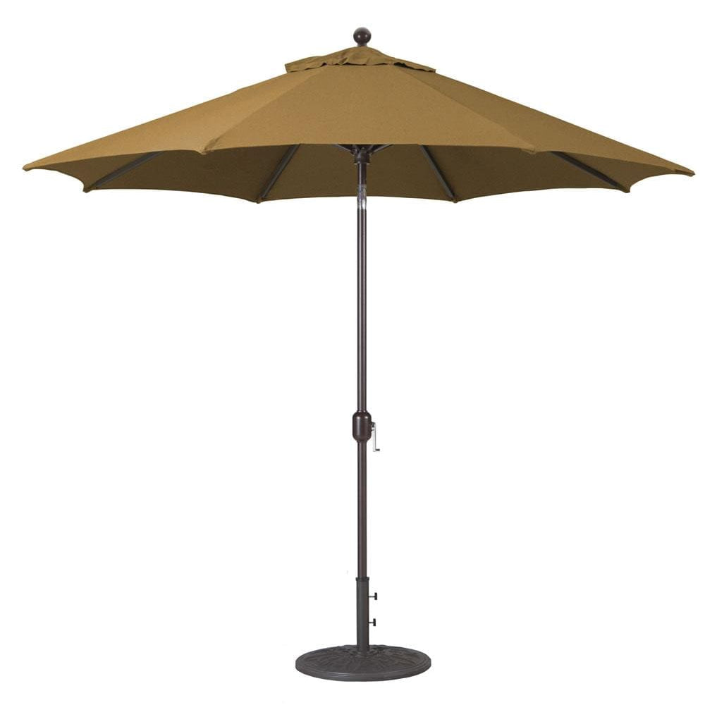 737 9' Auto-Tilt Market Galtech Umbrella
