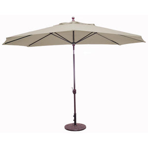 779 8' x 11' Auto-Tilt Market Galtech Umbrella