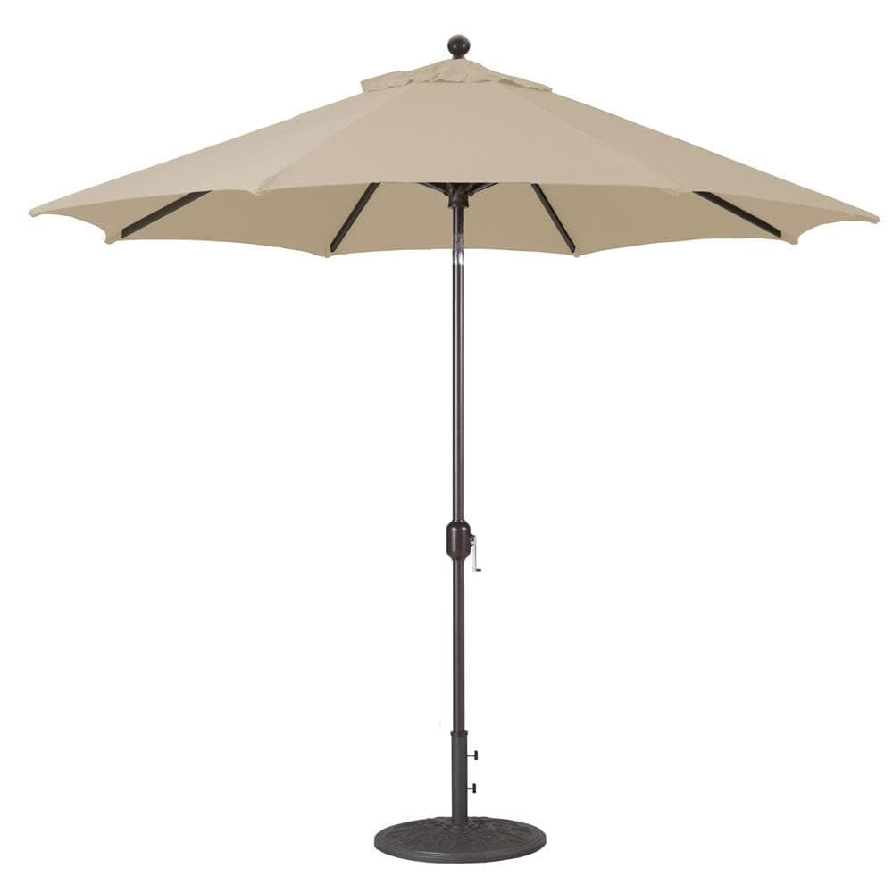 737 9' Auto-Tilt Market Galtech Umbrella