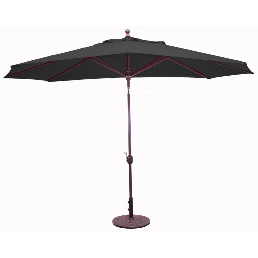 779 8' x 11' Auto-Tilt Market Galtech Umbrella