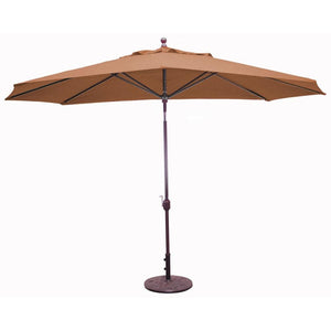 779 8' x 11' Auto-Tilt Market Galtech Umbrella