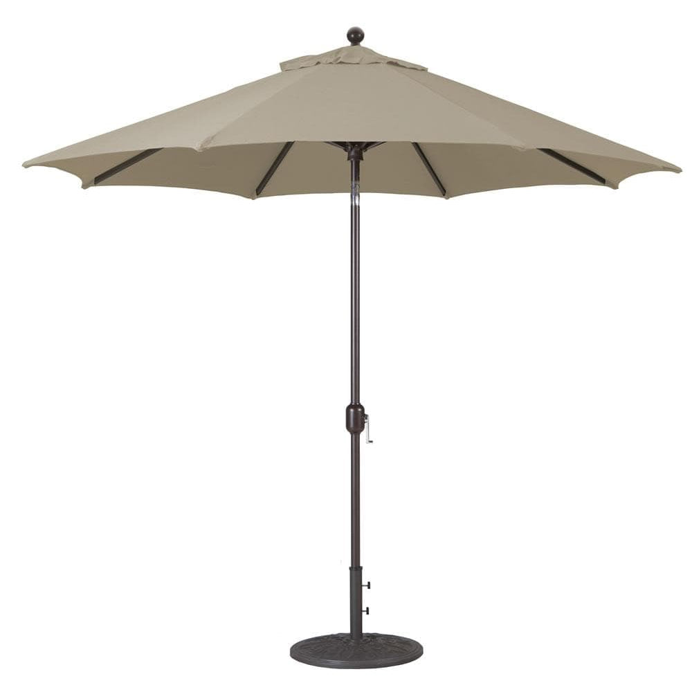 737 9' Auto-Tilt Market Galtech Umbrella