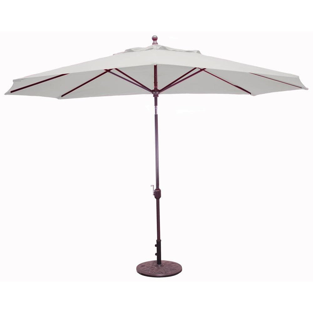 779 8' x 11' Auto-Tilt Market Galtech Umbrella