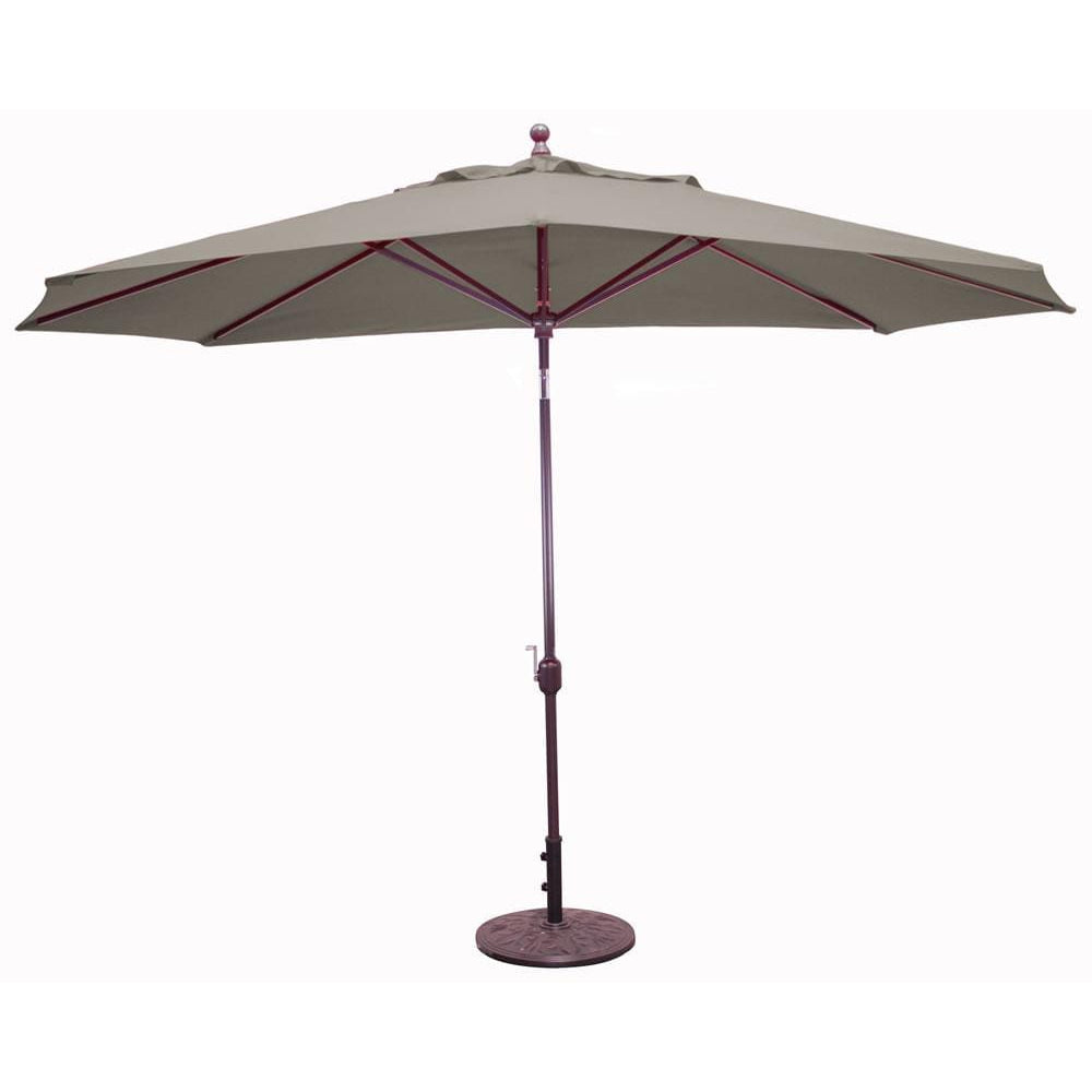 779 8' x 11' Auto-Tilt Market Galtech Umbrella