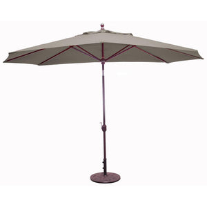 779 8' x 11' Auto-Tilt Market Galtech Umbrella