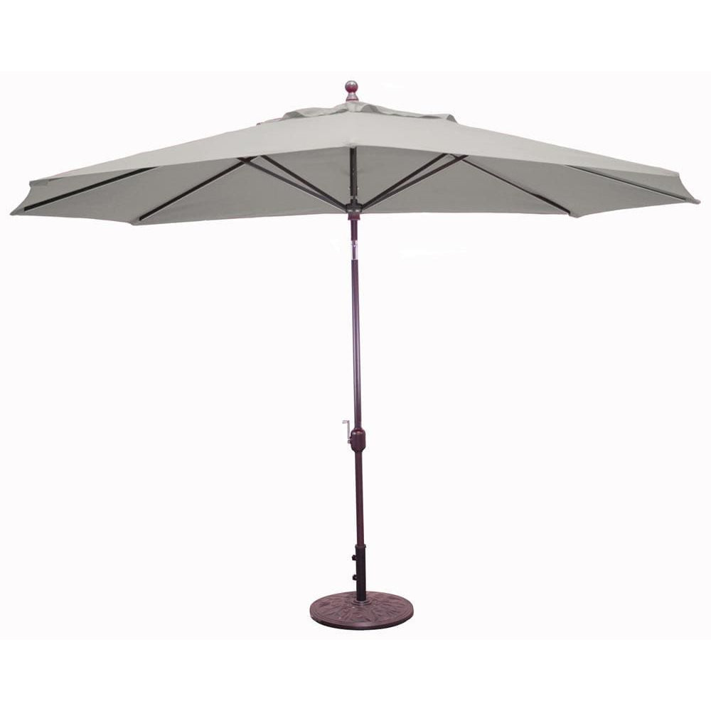 779 8' x 11' Auto-Tilt Market Galtech Umbrella