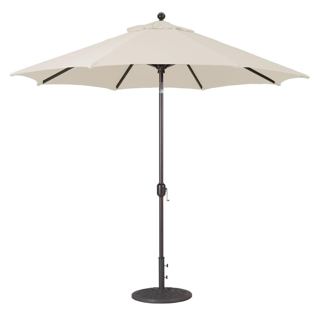 737 9' Auto-Tilt Market Galtech Umbrella