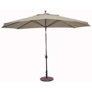 779 8' x 11' Auto-Tilt Market Galtech Umbrella