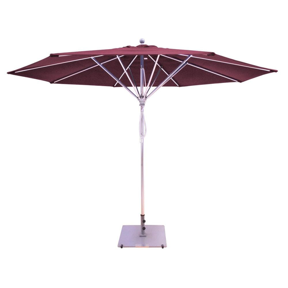 781 11' Deluxe Commercial - Flat Profile Galtech Umbrella