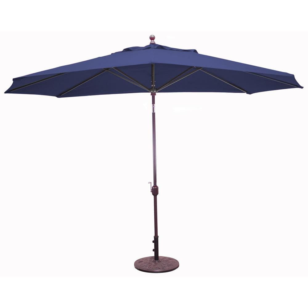 779 8' x 11' Auto-Tilt Market Galtech Umbrella