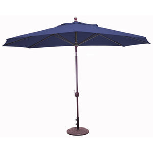 779 8' x 11' Auto-Tilt Market Galtech Umbrella