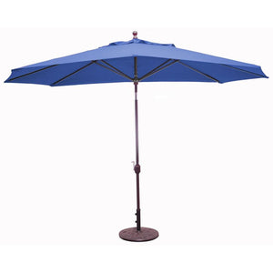 779 8' x 11' Auto-Tilt Market Galtech Umbrella