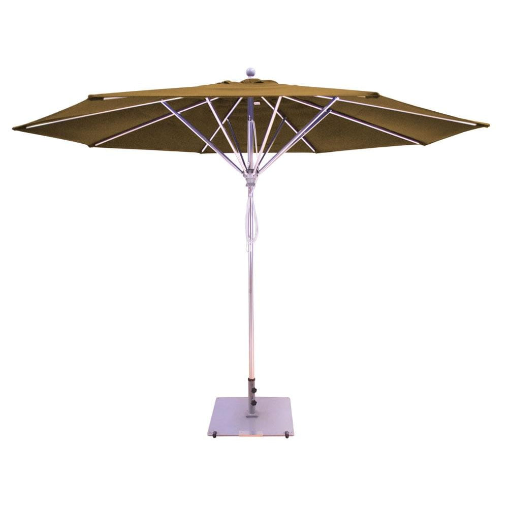 781 11' Deluxe Commercial - Flat Profile Galtech Umbrella