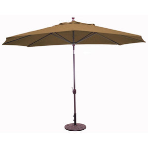779 8' x 11' Auto-Tilt Market Galtech Umbrella