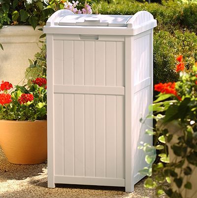 Suncast - Trash Hideaway - Light Taupe