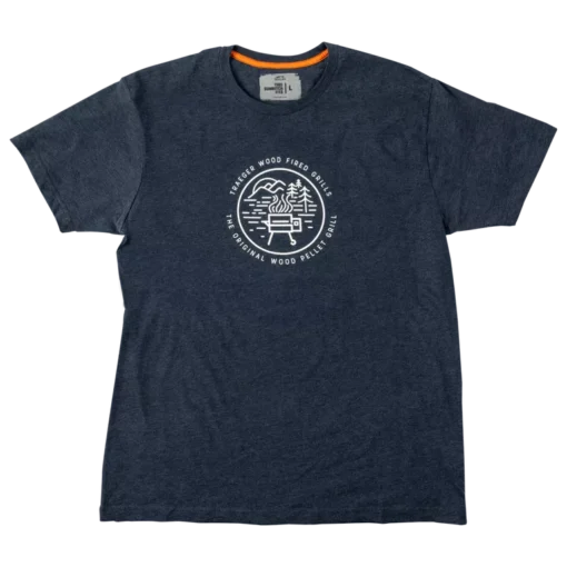 Grill Vibes Traeger T-Shirt - Navy/Heather