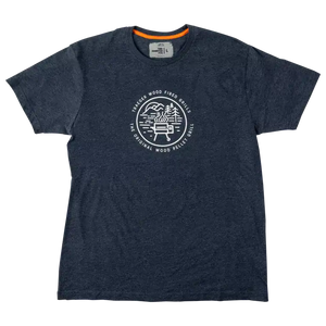 Traeger Grill Vibes Traeger T-Shirt - Navy/Heather