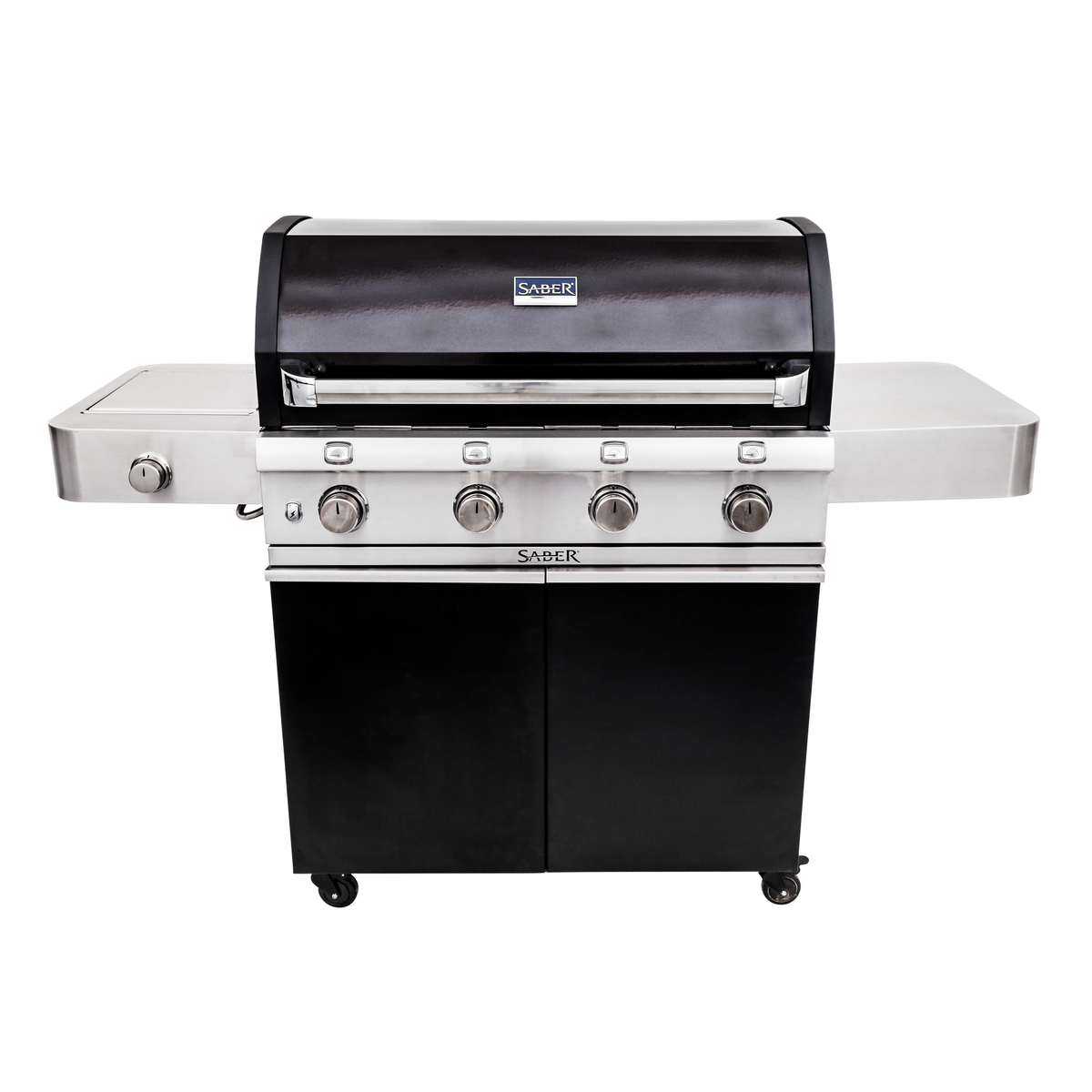 Saber Deluxe Black 670 4-Burner Gas Grill (LP)