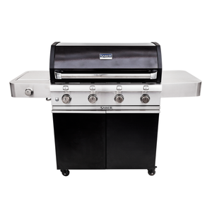 Saber Deluxe Black 670 4-Burner Gas Grill (LP)