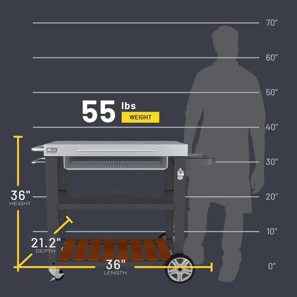 Charbroil Entertainment Deluxe Cart