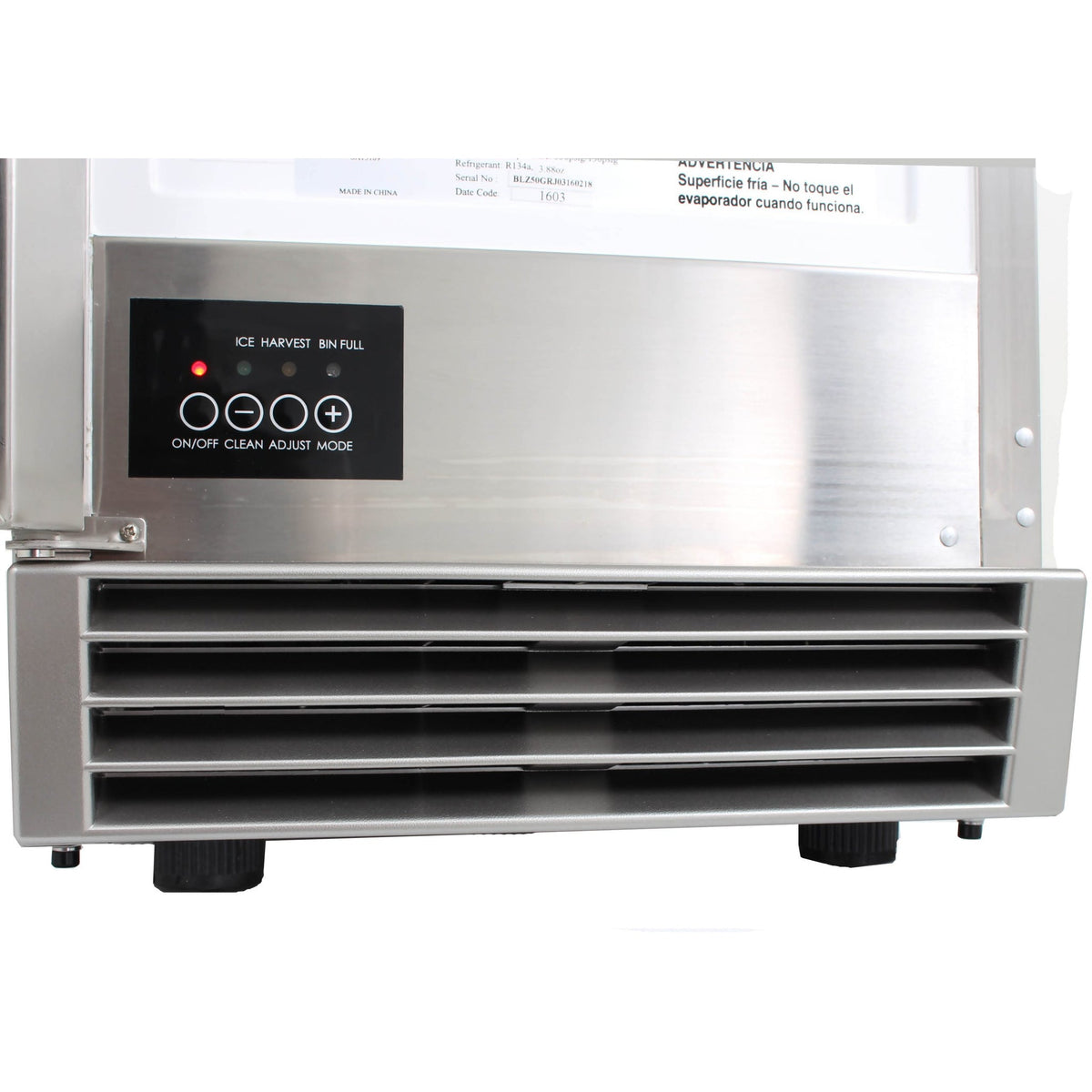 Blaze 50 Lbs 15 Inch Outdoor Ice Maker