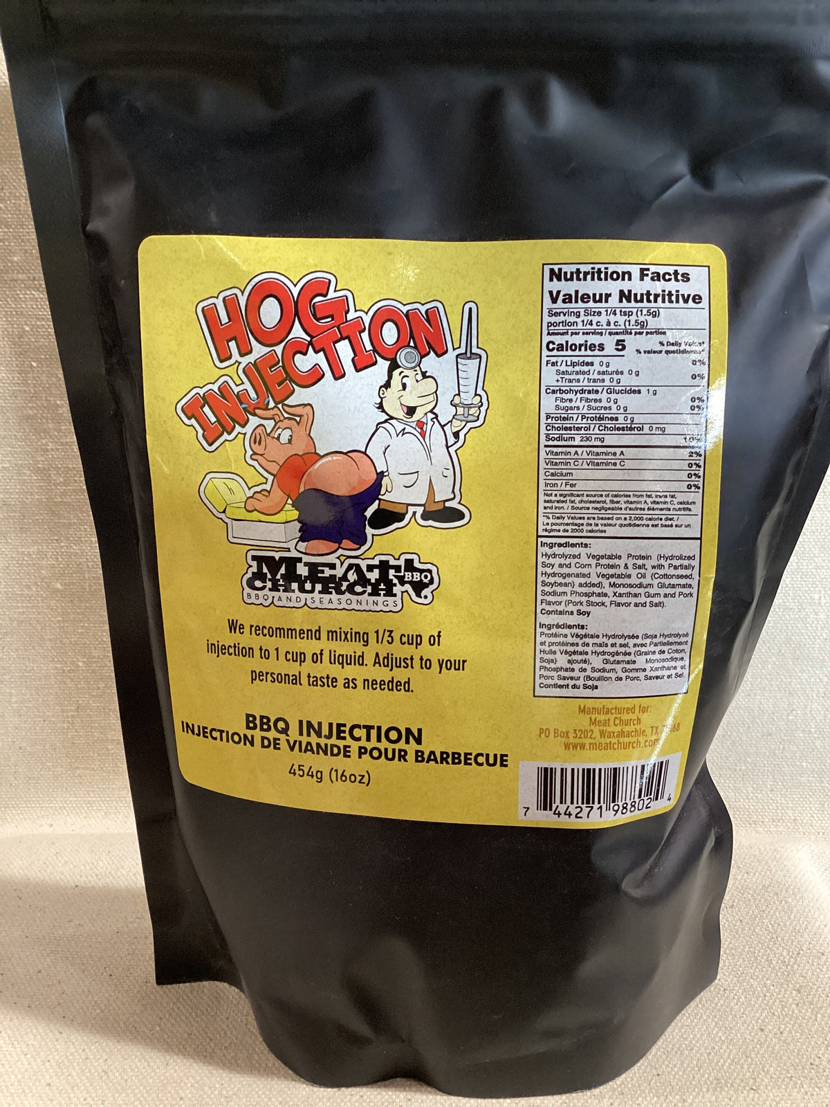 Meat Church Hog Injection