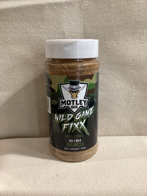 Motley Que Wild Game Fixx Rub