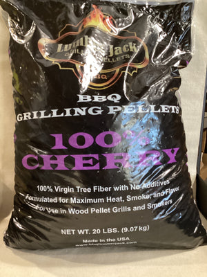 Lumberjack 100% Wild Cherry BBQ Pellets 20lb