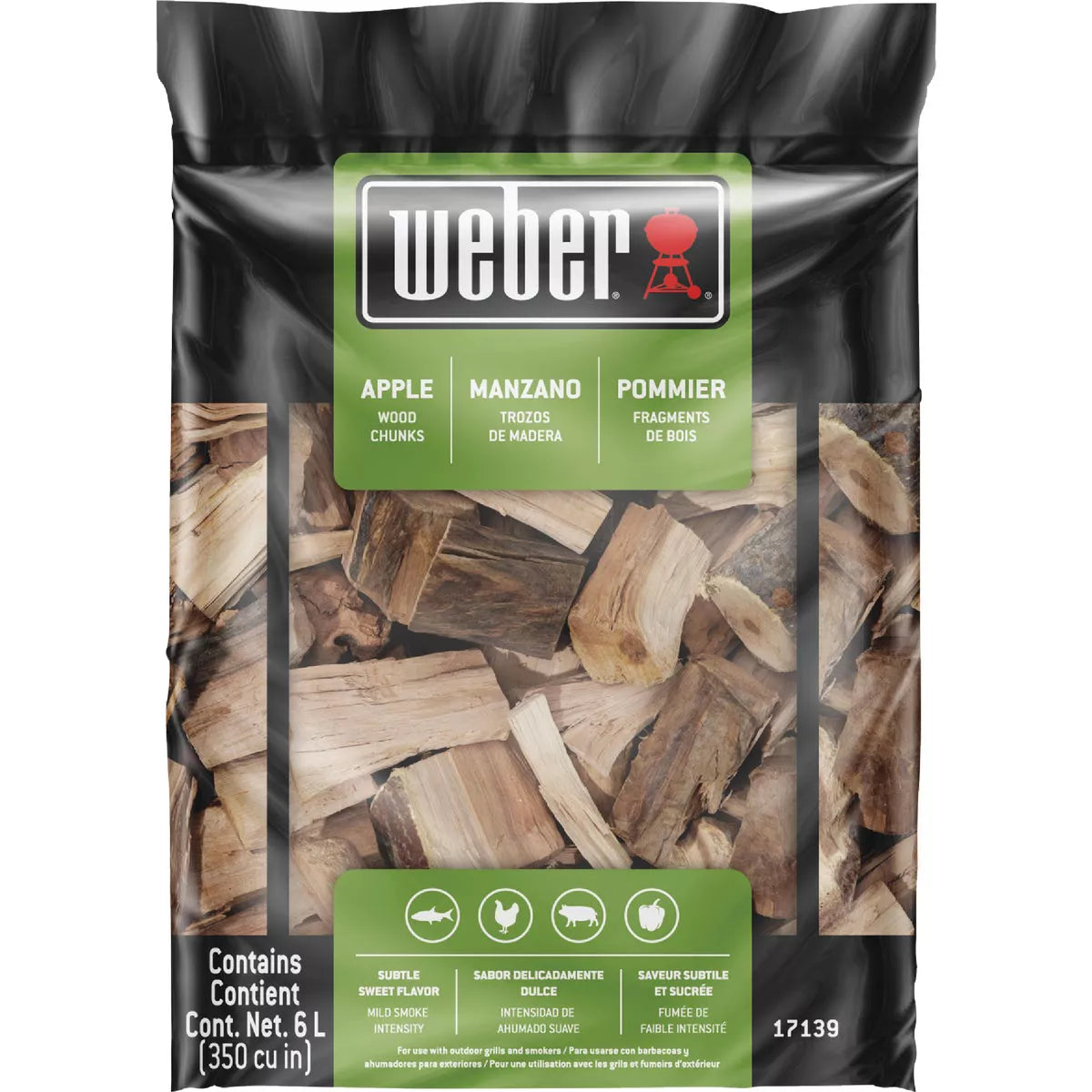 Weber Apple Wood Chunks