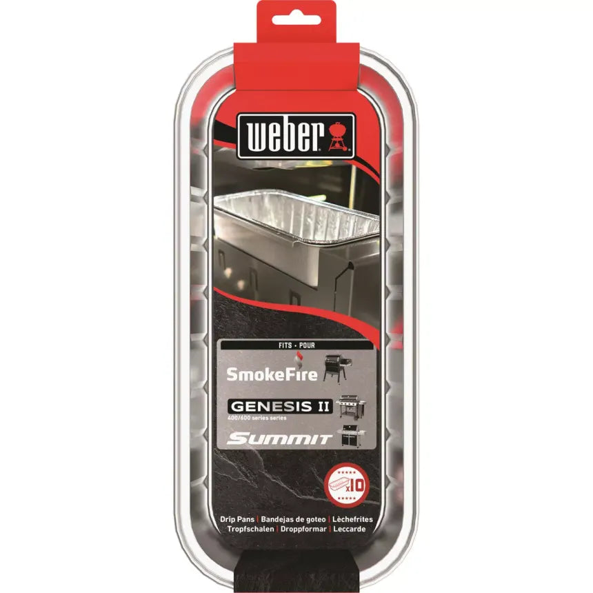 11" x 5" - 10 Pack Drip Pans