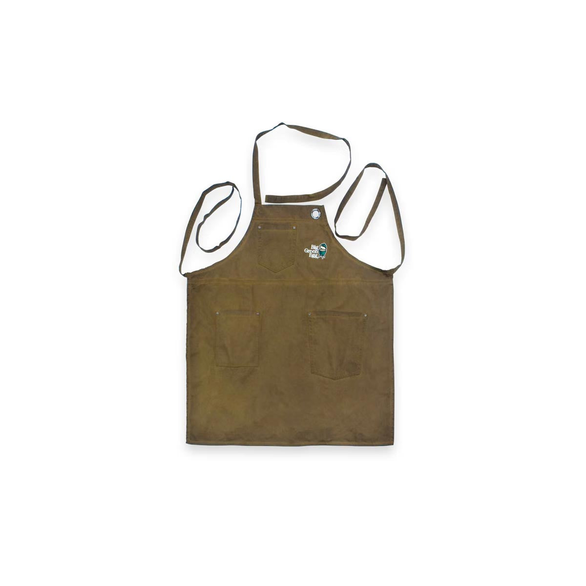 Apron - Khaki with Big Green Egg Logo