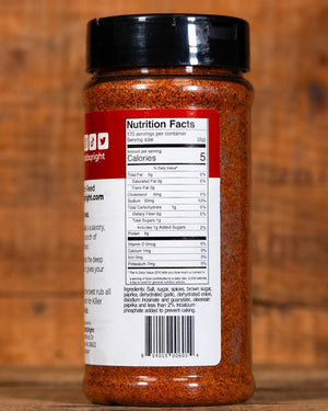 Killer Hogs Hot BBQ Rub back