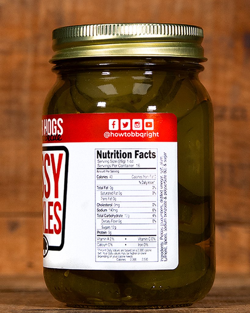 Killer Hogs Sissy Sweet Pickles back