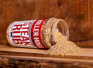 Killer Hogs Steak Rub on steak