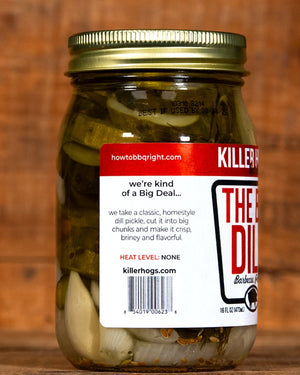 Killer Hogs The Big Dill Pickles side