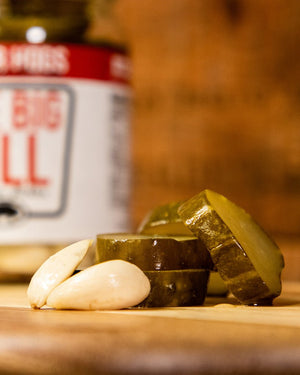 Killer Hogs The Big Dill Pickles served