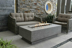 Elementi Kingsale Fire Table 60 x 28 Rectangular Burner