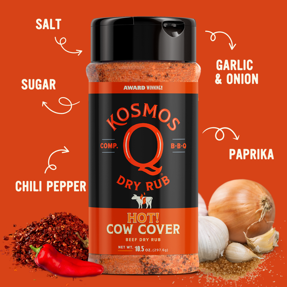 Kosmos Q Hot Cow Cover Rub
