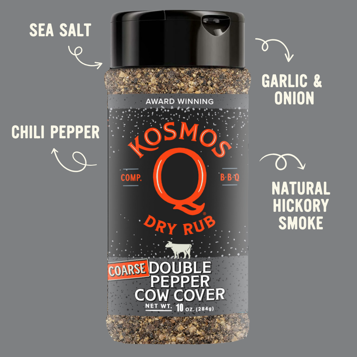 Kosmos Q Double Pepper Coarse Cow Cover