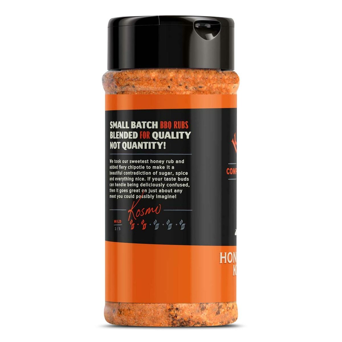 Kosmos Q Spicy Killer Bee Honey Chipotle Rub