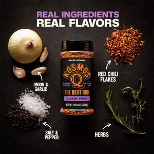 Kosmos Q The Best Classic Steak Rub