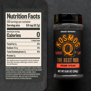 Kosmos Q The Best Prime Steak Rub