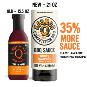 Kosmos Q Honey Jalapeno BBQ Sauce