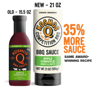 Kosmos Q Sweet Apple Chipotle BBQ Sauce