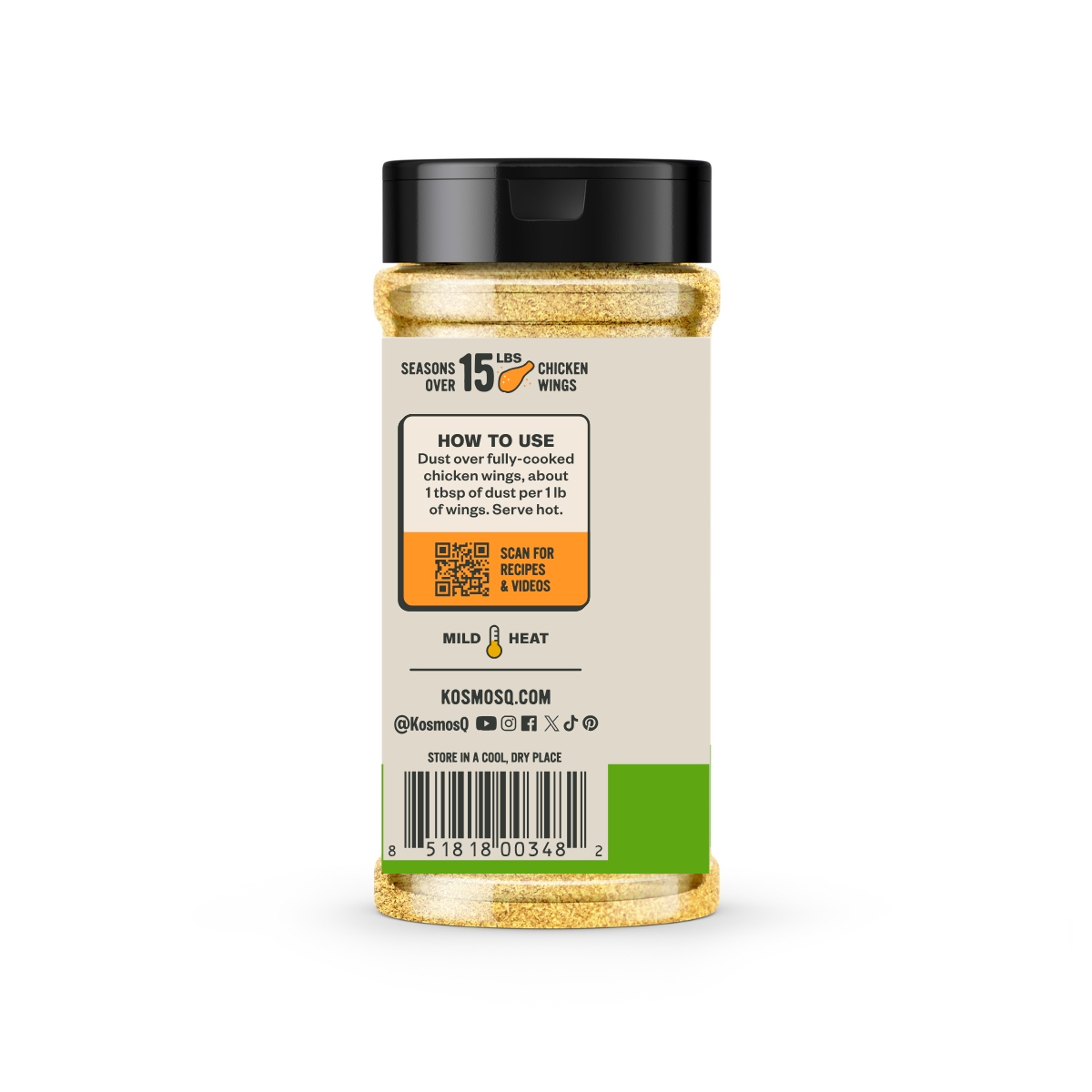 Kosmos Q Garlic Parm Wing Seasoning
