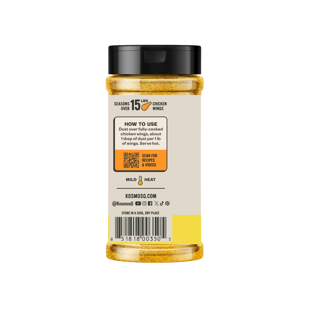 Kosmos Q Lemon Pepper Wing Seasoning