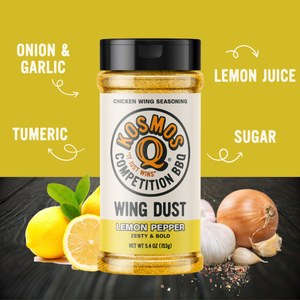 Kosmos Q Lemon Pepper Wing Seasoning