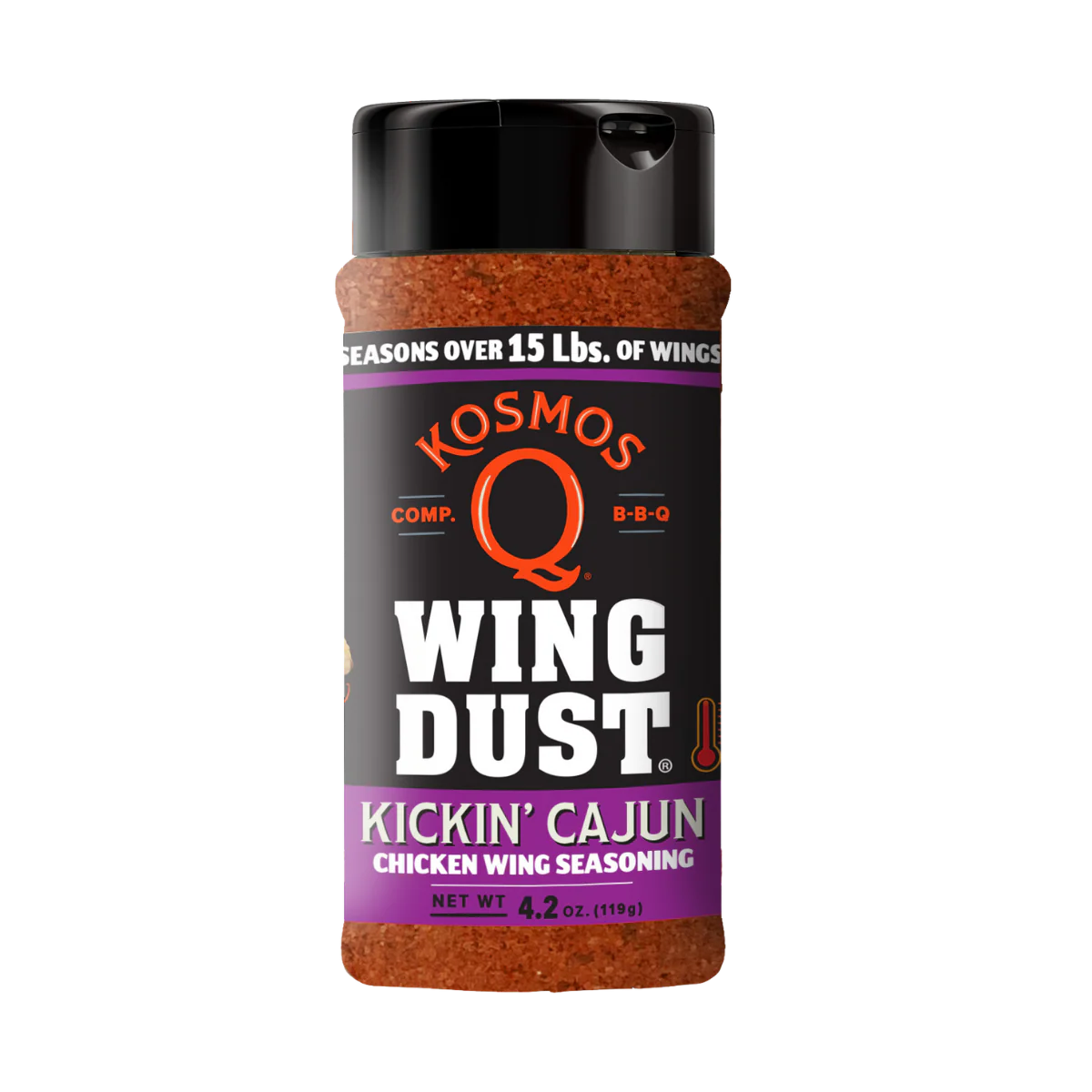 Kickin' Cajun Wing Dust Shaker