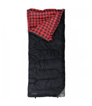 Kuma Tonquin Sleeping Bag - Black/Red